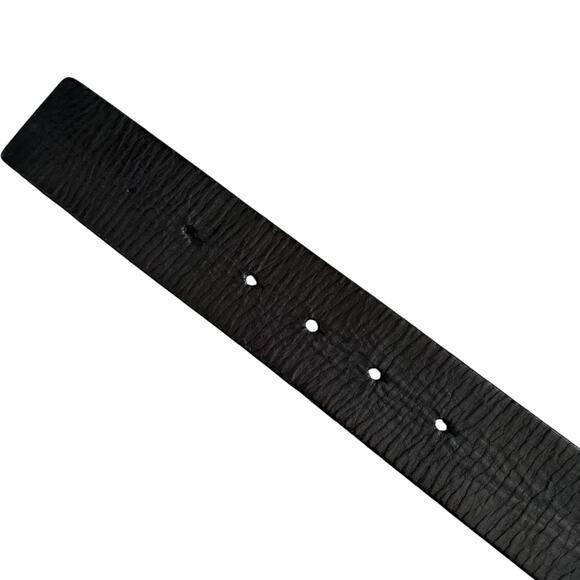 Guess Y2K Genuine Leather Rhinestone Cross Belt Size Large Goth Glam L main image 8